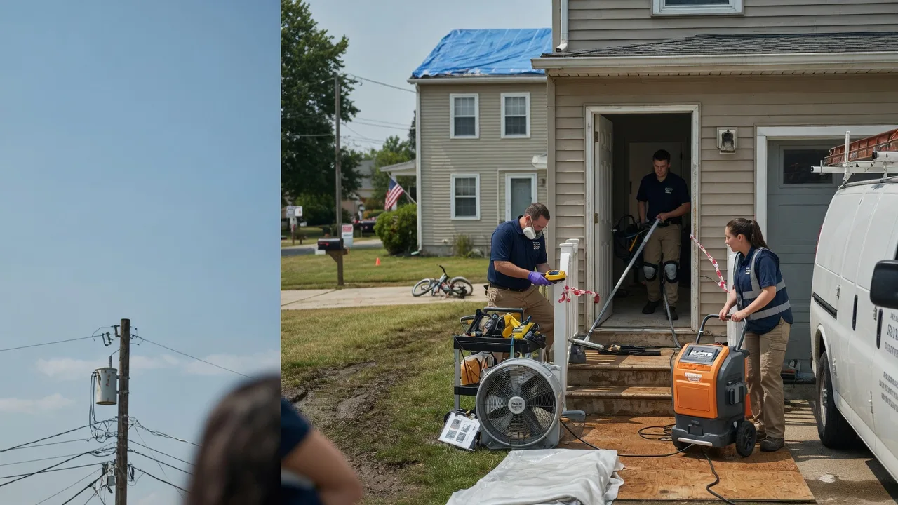Water Damage Repair in Glidden, TX near me